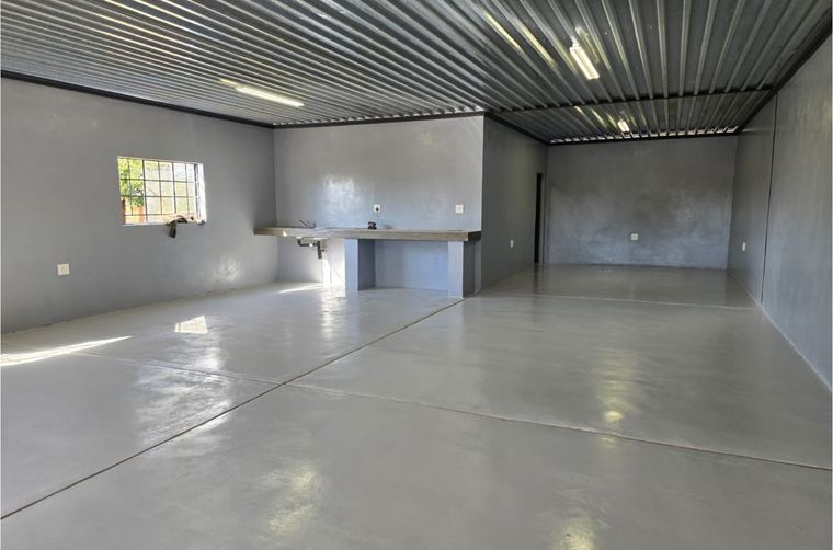Large floor slab finished and ready for handover